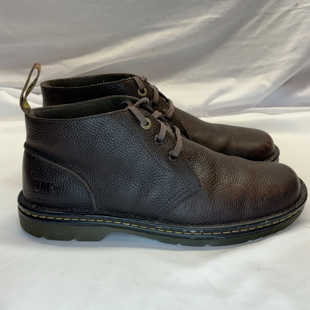 Dr. Martens Sussex AirWair Industrial Chukka Boots Men's US 11 Brown Leather